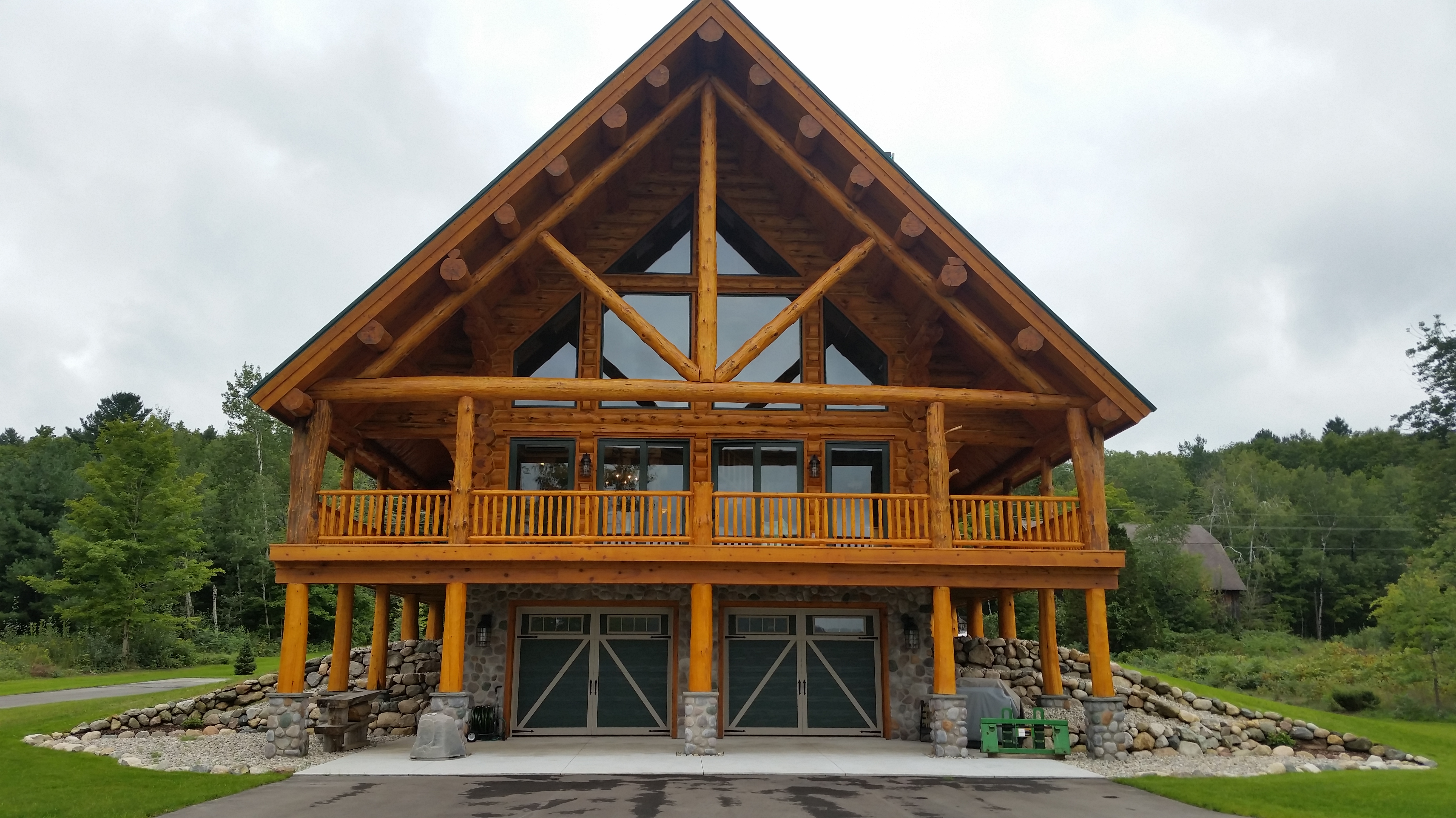 Log Home Builders Michigan Natural Log Cabins